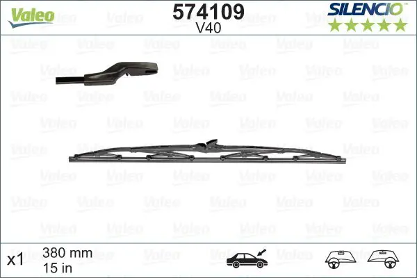 Handler.Part Wiper blade Valeo 574109 1