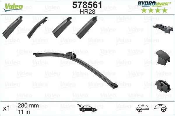 Handler.Part Wiper blade Valeo 578561 1