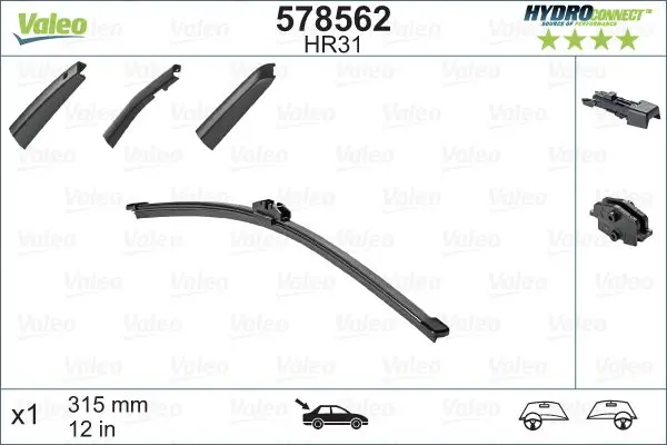 Handler.Part Wiper Blade Valeo 578562 1