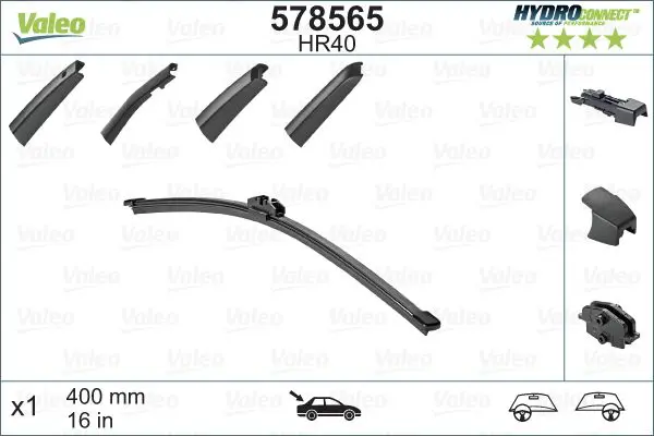 Handler.Part Wiper blade Valeo 578565 1