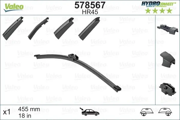 Handler.Part Wiper blade Valeo 578567 1