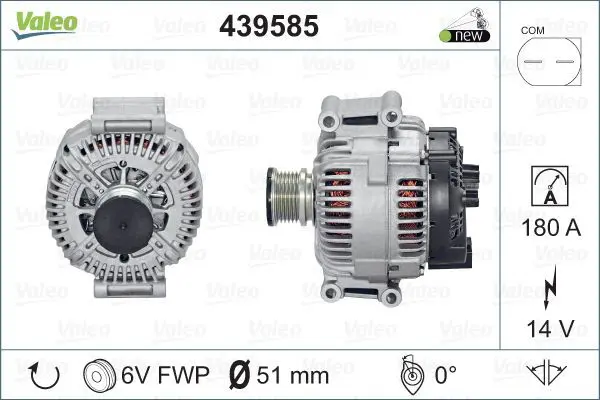 Handler.Part Alternator Valeo 439585 1