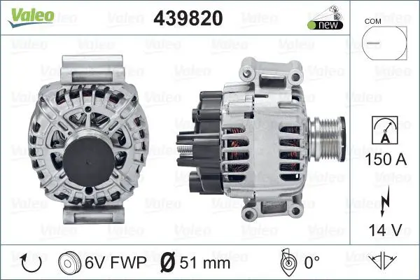 Handler.Part Alternator Valeo 439820 1