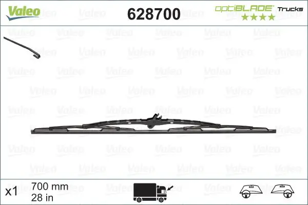 Handler.Part Wiper blade Valeo 628700 1