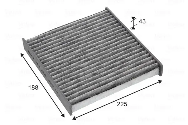 Handler.Part Filter, interior air Valeo 715818 1