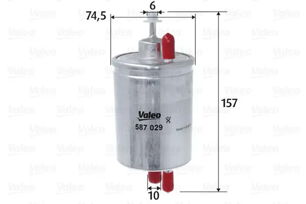 Handler.Part Fuel filter Valeo 587029 1