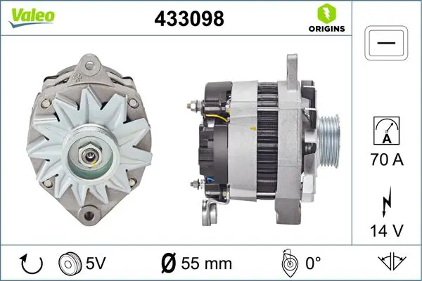 Handler.Part Alternator Valeo 433098 1