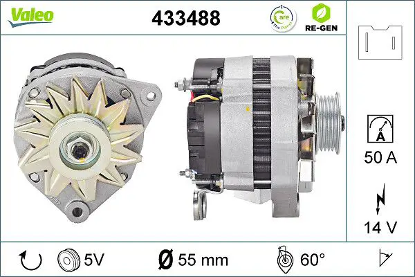 Handler.Part Alternator Valeo 433488 1