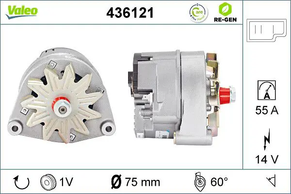 Handler.Part Alternator Valeo 436121 1