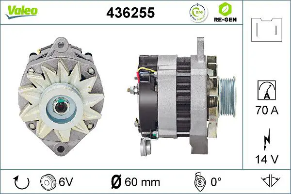 Handler.Part Alternator Valeo 436255 1