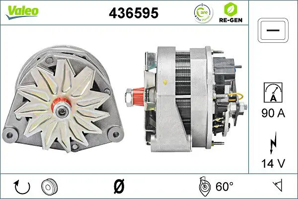 Handler.Part Alternator Valeo 436595 1