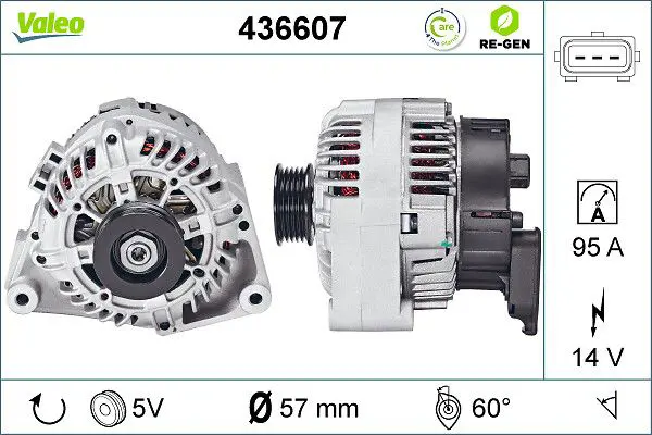 Handler.Part Alternator Valeo 436607 1