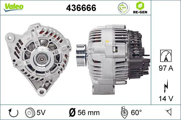 Handler.Part Alternator Valeo 436666 1