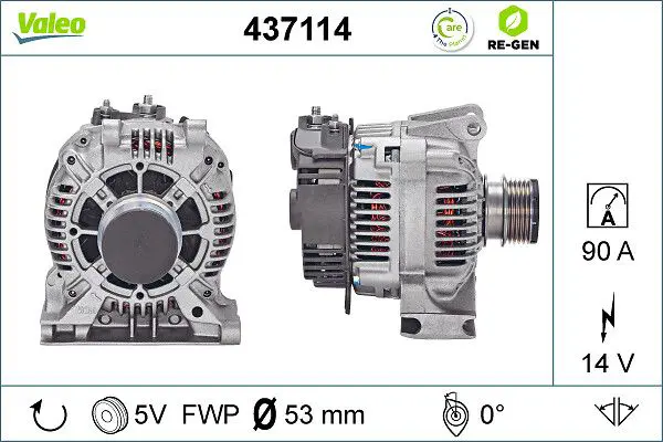 Handler.Part Alternator Valeo 437114 1