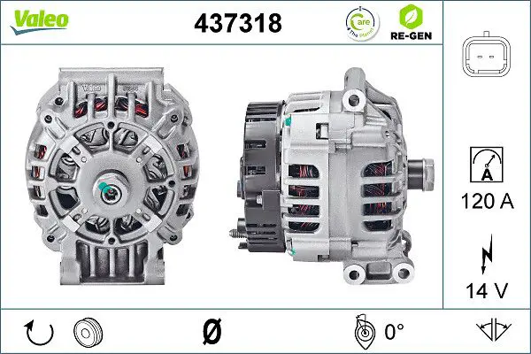 Handler.Part Alternator Valeo 437318 1