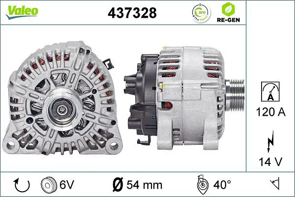 Handler.Part Alternator Valeo 437328 1