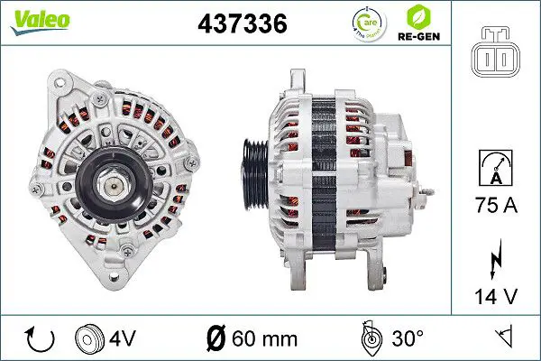 Handler.Part Alternator Valeo 437336 1