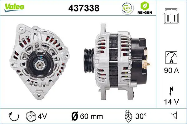 Handler.Part Alternator Valeo 437338 1