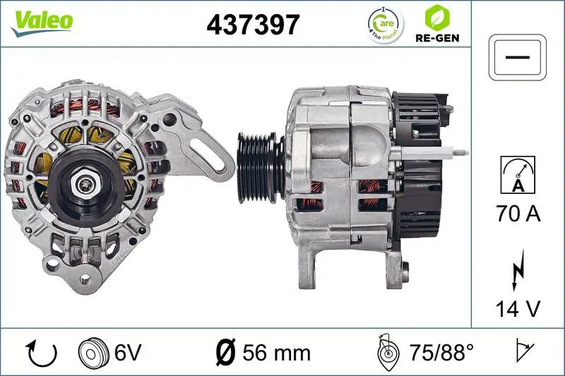 Handler.Part Alternator Valeo 437397 1