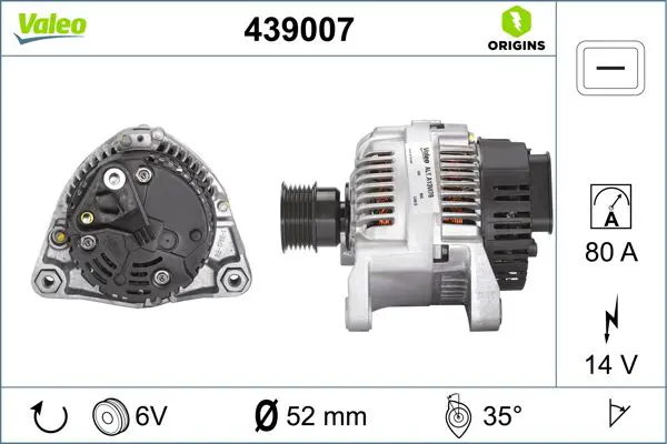 Handler.Part Alternator Valeo 439007 1