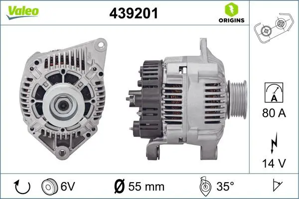 Handler.Part Alternator Valeo 439201 1