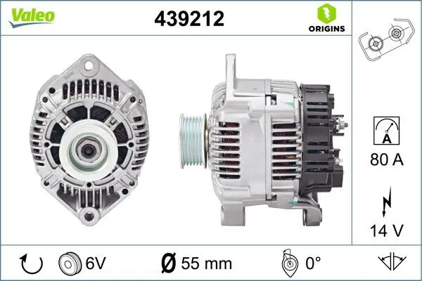 Handler.Part Alternator Valeo 439212 1