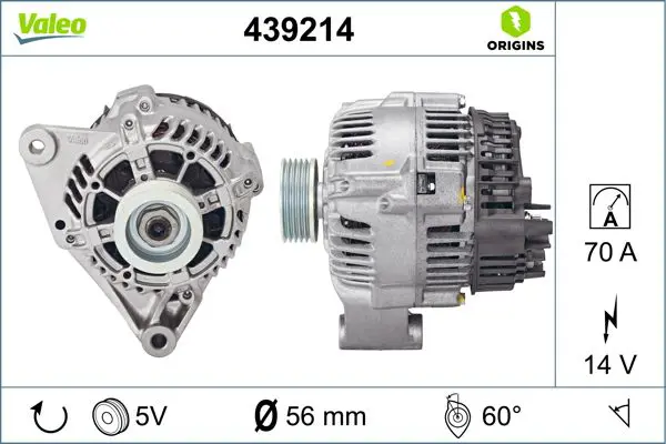 Handler.Part Alternator Valeo 439214 1