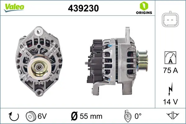 Handler.Part Alternator Valeo 439230 1