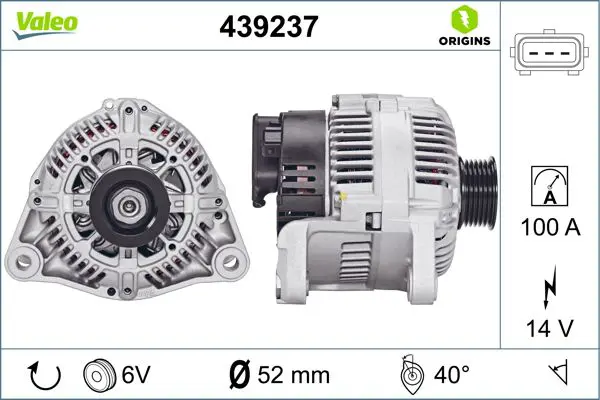 Handler.Part Alternator Valeo 439237 1