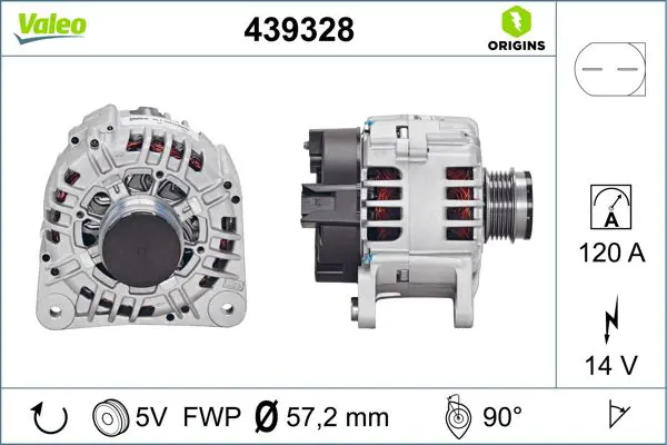 Handler.Part Alternator Valeo 439328 1