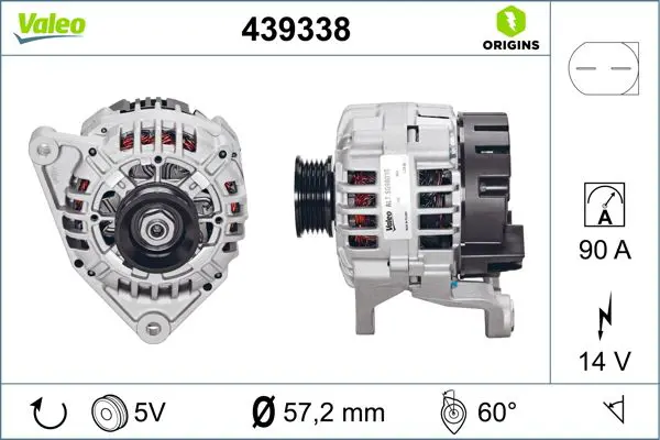 Handler.Part Alternator Valeo 439338 1