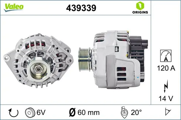 Handler.Part Alternator Valeo 439339 1