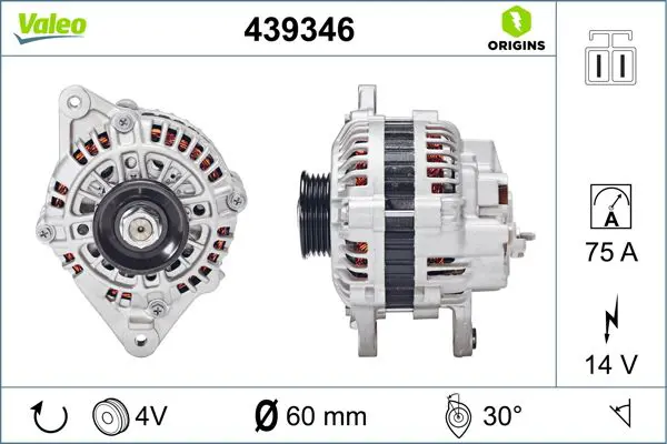 Handler.Part Alternator Valeo 439346 1