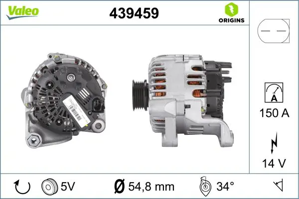 Handler.Part Alternator Valeo 439459 1