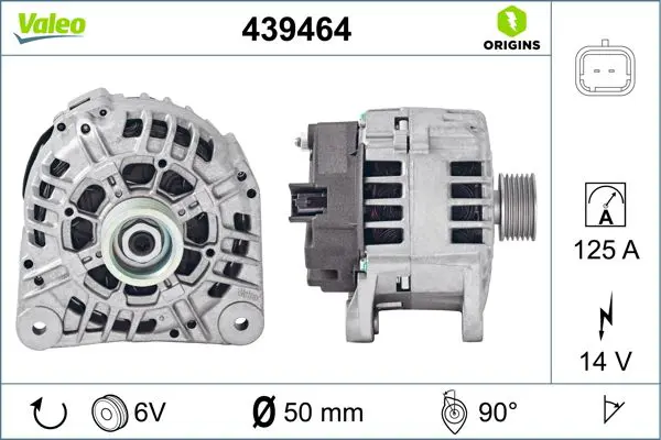 Handler.Part Alternator Valeo 439464 1