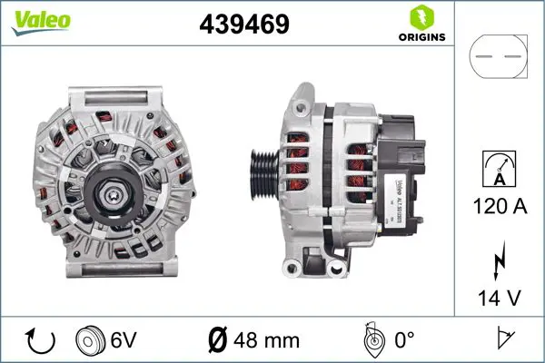 Handler.Part Alternator Valeo 439469 1