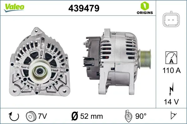 Handler.Part Alternator Valeo 439479 1