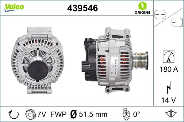 Handler.Part Alternator Valeo 439546 1