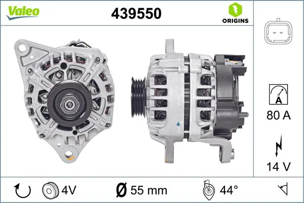 Handler.Part Alternator Valeo 439550 1