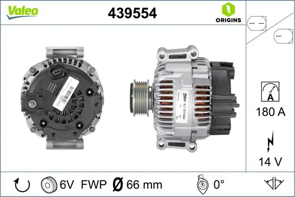 Handler.Part Alternator Valeo 439554 1