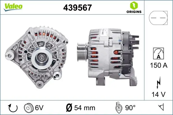 Handler.Part Alternator Valeo 439567 1