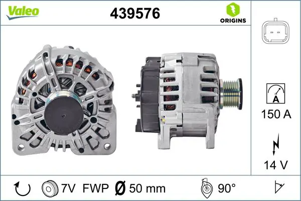 Handler.Part Alternator Valeo 439576 1