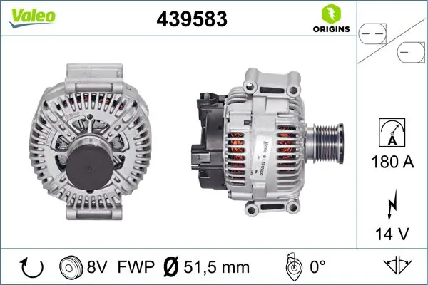 Handler.Part Alternator Valeo 439583 1