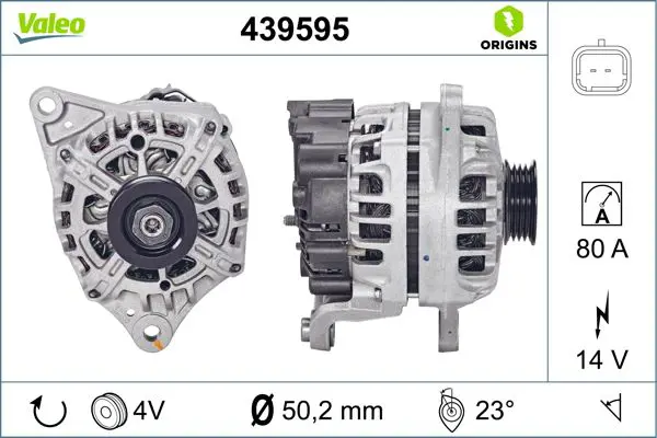 Handler.Part Alternator Valeo 439595 1