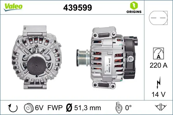 Handler.Part Alternator Valeo 439599 1