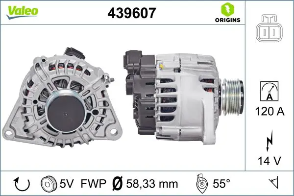 Handler.Part Alternator Valeo 439607 1