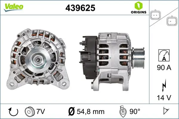 Handler.Part Alternator Valeo 439625 1