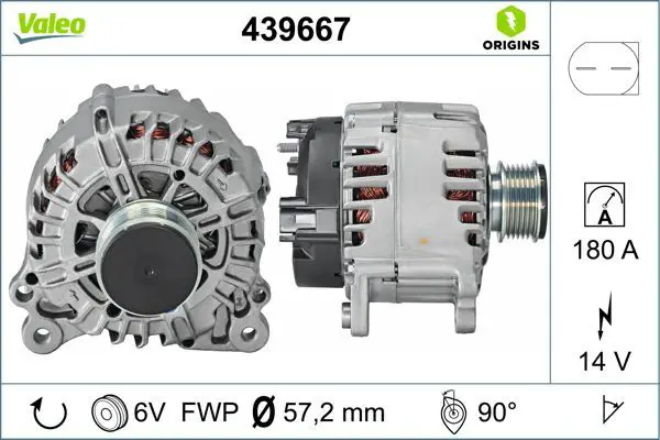 Handler.Part Alternator Valeo 439667 1