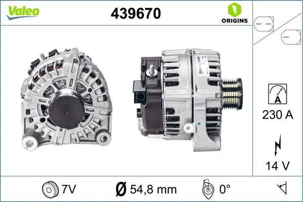 Handler.Part Alternator Valeo 439670 1