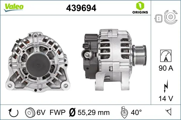 Handler.Part Alternator Valeo 439694 1